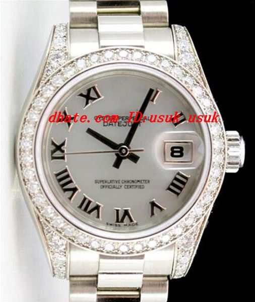 luxury watches wristwatch ladies lady 179159 roman dial watch automatic mechanical watch wristwatch women sport watches, Slivery;brown
luxury watches wristwatch ladies lady 179159 roman dial watch automatic mechanical watch wristwatch women sport watches, Slivery;brown