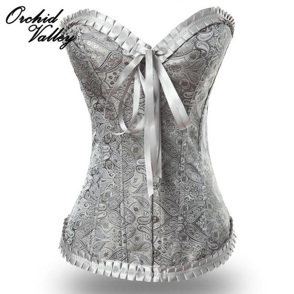 wholesale-grey embroidered vintage zipper slimming body shaper corselet overbust gothic bustiers and corsets for women waist trainer, Black;white
wholesale-grey embroidered vintage zipper slimming body shaper corselet overbust gothic bustiers and corsets for women waist trainer, Black;white