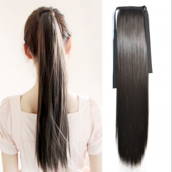sara similar human ponytail drawstring straight ribbon ponytails clip in hair extensions 55cm,22" pony tail horsetail synthetic hairpie, Black
sara similar human ponytail drawstring straight ribbon ponytails clip in hair extensions 55cm,22" pony tail horsetail synthetic hairpie, Black