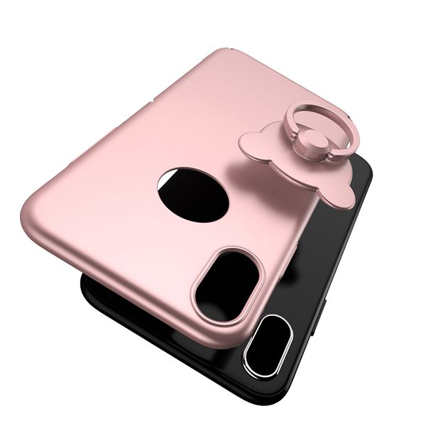 Phone Case for Iphone X 5.8'' inch Teddy Bear Back Cover Ultra Thin with Holder Ring 5 Colors with/without Circle Hole high quality
Phone Case for Iphone X 5.8'' inch Teddy Bear Back Cover Ultra Thin with Holder Ring 5 Colors with/without Circle Hole high quality