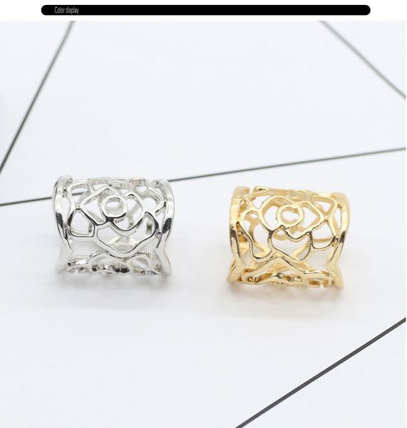 hollow out rose pattern scarves buckle alloy round ring cape buckle fashion lady easy matching brooch scarf clips
hollow out rose pattern scarves buckle alloy round ring cape buckle fashion lady easy matching brooch scarf clips