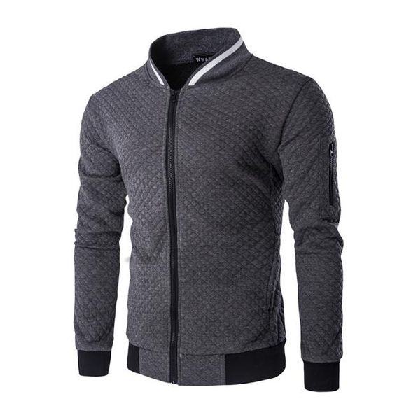 new trend white fashion men jacket men veste homme bomber fit argyle zipper varsity jacket casual jacket for fall, Black;brown
new trend white fashion men jacket men veste homme bomber fit argyle zipper varsity jacket casual jacket for fall, Black;brown