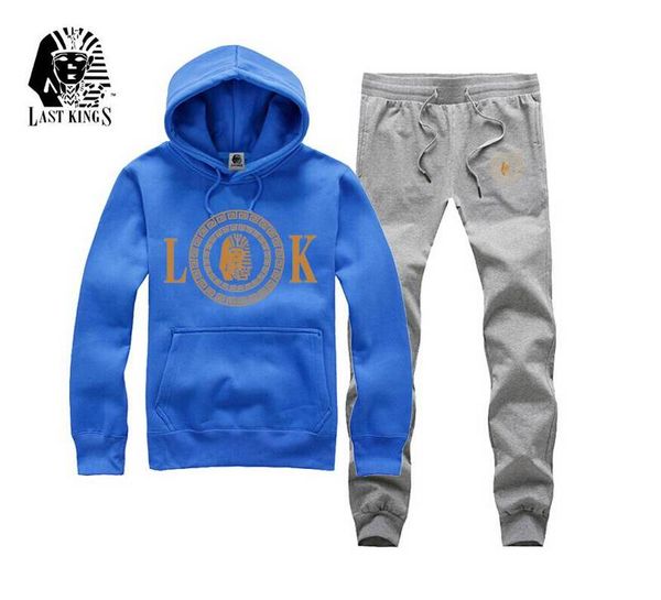 s-5xl spring fashion men's casual hip hop hoddies 6 colors sports male jogging lastkings sweat suit, Black 
s-5xl spring fashion men's casual hip hop hoddies 6 colors sports male jogging lastkings sweat suit, Black