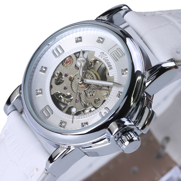 winner women mechanical strap dress mechanical female leather automatic watches skeleton watch brand wrist slz90 relojes mujer fashion wjrq, Slivery;brown
winner women mechanical strap dress mechanical female leather automatic watches skeleton watch brand wrist slz90 relojes mujer fashion wjrq, Slivery;brown
