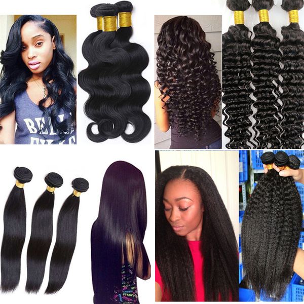 brazilian hair wefts virgin human hair weaves bundles unprocessed 8-34inch indian peruvian malaysian mongolian mink human hair extensions, Black
brazilian hair wefts virgin human hair weaves bundles unprocessed 8-34inch indian peruvian malaysian mongolian mink human hair extensions, Black