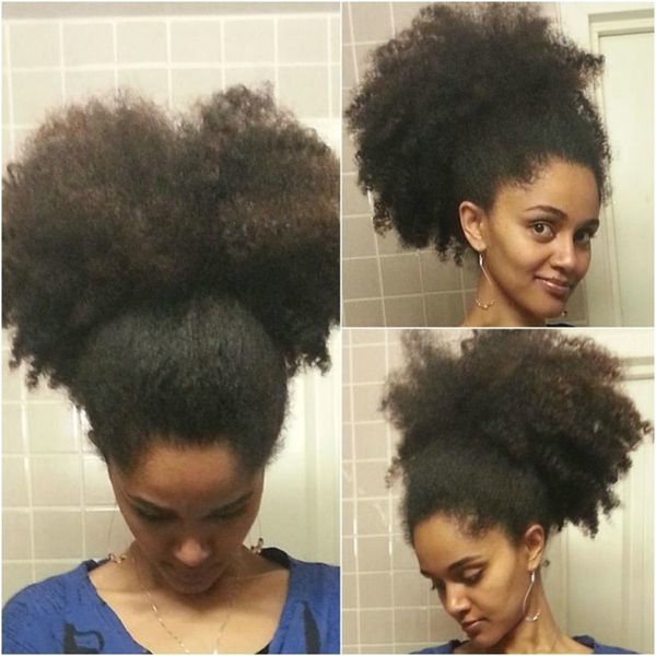 wholesale-160g afro ponytail extension human hair ponytails afro kinky clip in virgin brazilian hair drawtring ponytail ing, Black;brown
wholesale-160g afro ponytail extension human hair ponytails afro kinky clip in virgin brazilian hair drawtring ponytail ing, Black;brown