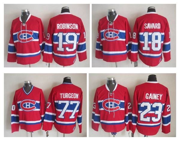 retro montreal canadiens hockey jersey 19 larry robinson 77 pierre turgeon 23 bob gainey 18 serge savard ccm authentic stitched jerseys, Black;red
retro montreal canadiens hockey jersey 19 larry robinson 77 pierre turgeon 23 bob gainey 18 serge savard ccm authentic stitched jerseys, Black;red