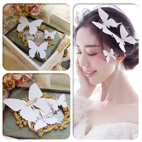 wedding bridal bridesmaid handmade white butterfly hairpin headdress bridal bridesmaid white butterfly hair band hair jewelry accessories, Silver
wedding bridal bridesmaid handmade white butterfly hairpin headdress bridal bridesmaid white butterfly hair band hair jewelry accessories, Silver