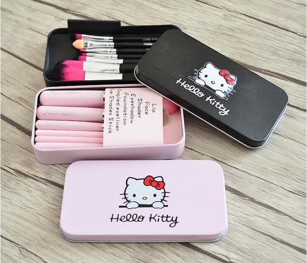 hello kitty pink black mini makeup brush set cosmetics kit de pinceis de maquiagem make up brush kit with metal box
hello kitty pink black mini makeup brush set cosmetics kit de pinceis de maquiagem make up brush kit with metal box
