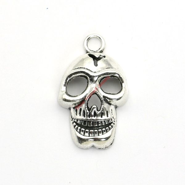 6pcs antique silver plated skull skeleton charms pendants for jewelry making diy necklace bracelet craft 37x24mm, Bronze;silver
6pcs antique silver plated skull skeleton charms pendants for jewelry making diy necklace bracelet craft 37x24mm, Bronze;silver