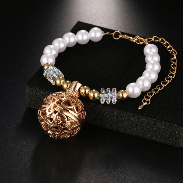 fashion jewelry diffuser charm bracelets women pearl beaded bracelets gold silver essential oil diffuser copper bracelets, Golden;silver
fashion jewelry diffuser charm bracelets women pearl beaded bracelets gold silver essential oil diffuser copper bracelets, Golden;silver