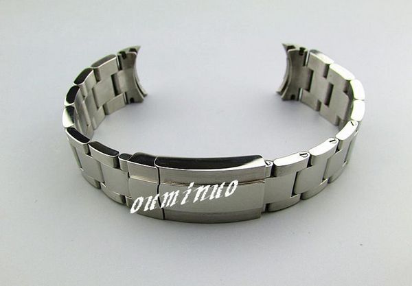 20mm Pure Solid 316L Curved Stainless steel Silver Watchband ( Polished+ Brushed) Finished Watch Bands Bracelets for Rolex Watch
20mm Pure Solid 316L Curved Stainless steel Silver Watchband ( Polished+ Brushed) Finished Watch Bands Bracelets for Rolex Watch