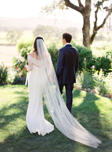 new for wedding dresses fashion designer white ivory chapel cut edge veil mantilla veil bridal head pieces, Black
new for wedding dresses fashion designer white ivory chapel cut edge veil mantilla veil bridal head pieces, Black