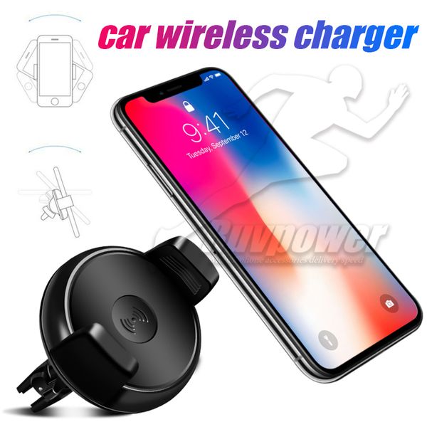 Wireless Car Charger 360 Degree Rotation Magnetic Car Holder Qi Wireless Charger For iphone X 8 plus Samsung S8 Plus S7 Note 8
Wireless Car Charger 360 Degree Rotation Magnetic Car Holder Qi Wireless Charger For iphone X 8 plus Samsung S8 Plus S7 Note 8