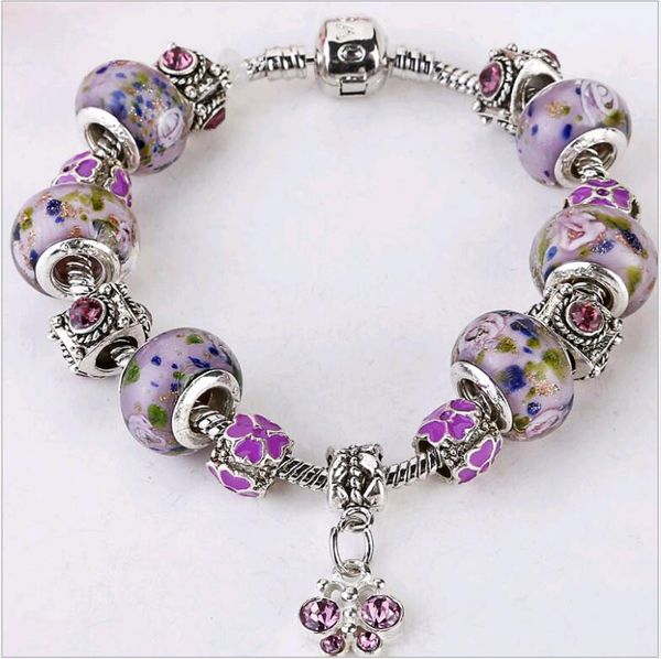 brand new beaded charm bracelet jewelry diy glazed european american fashion trends jewelry for women wholesale, Golden;silver
brand new beaded charm bracelet jewelry diy glazed european american fashion trends jewelry for women wholesale, Golden;silver