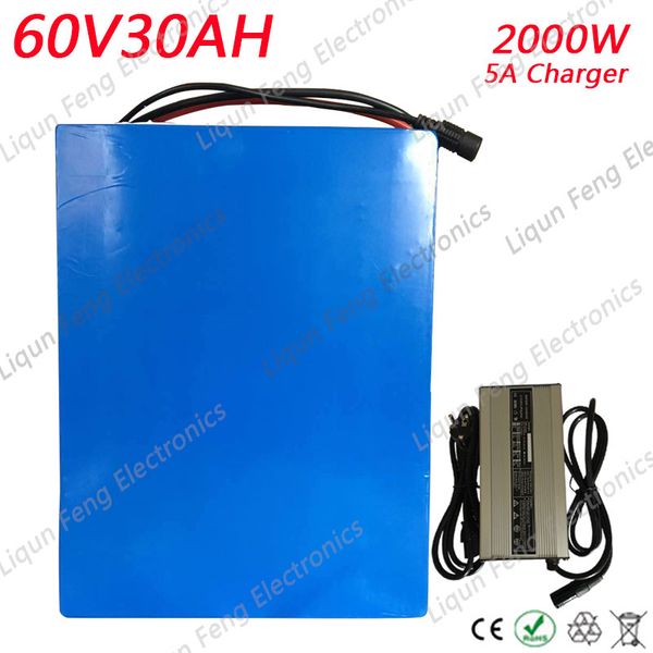 60v 30ah high capacity 2000w electric bike liion battery built in 50a bm lithium battery pack 60v with 5a charger
60v 30ah high capacity 2000w electric bike liion battery built in 50a bm lithium battery pack 60v with 5a charger