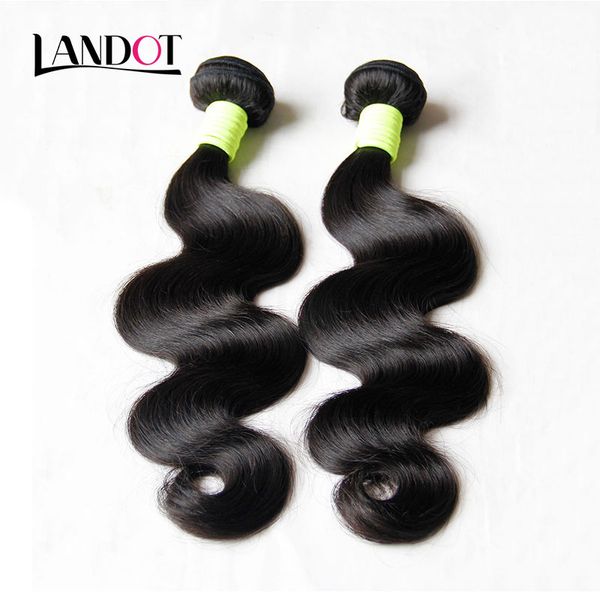

2 bundles brazilian virgin human hair weave body wave unprocessed 8a peruvian malaysian indian remy hair extensions natural black 1b dyeable