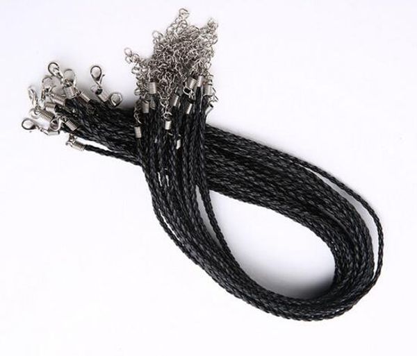 100pcs/lot black rubber necklace cord wire jewelry findings components for diy craft gift 18inch aw8, White;red
100pcs/lot black rubber necklace cord wire jewelry findings components for diy craft gift 18inch aw8, White;red