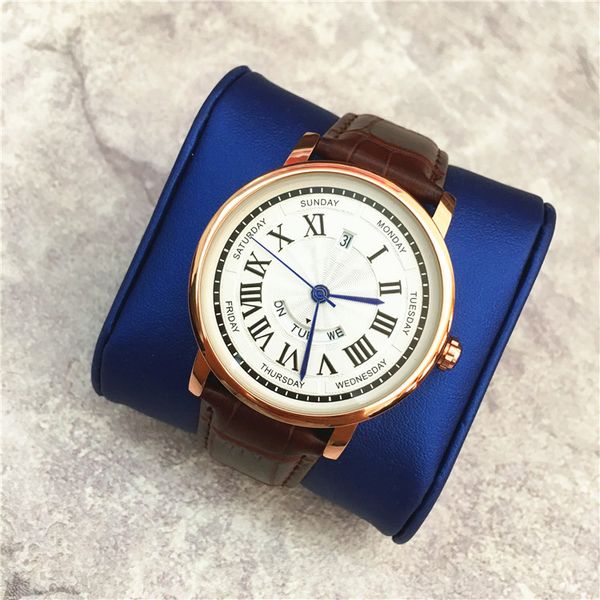 popular women watches big dial 40mm genuine leather items japan movement gentleman watch hign quality 15pcs dhl relogio masculine, Slivery;brown
popular women watches big dial 40mm genuine leather items japan movement gentleman watch hign quality 15pcs dhl relogio masculine, Slivery;brown
