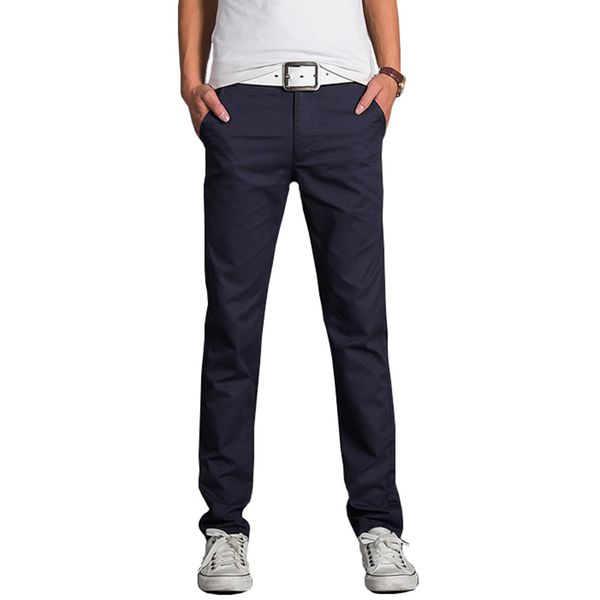 wholesale-2016 new men's pants men slim fit casual pants fashion straight dress khaki pants skinny smooth trousers size 28-42, Black
wholesale-2016 new men's pants men slim fit casual pants fashion straight dress khaki pants skinny smooth trousers size 28-42, Black