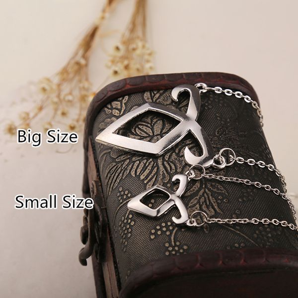 wholesale-the mortal instruments city of bones necklace angelic power runes shadowhunters pendant for men and women wholesale, Silver
wholesale-the mortal instruments city of bones necklace angelic power runes shadowhunters pendant for men and women wholesale, Silver