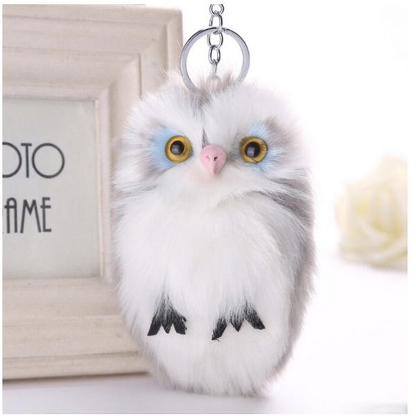 8 colors cute fluffy owl keychain bag pendant women key ring faux bunny rabbit fur pompoms key chains for handbag plush keyring
8 colors cute fluffy owl keychain bag pendant women key ring faux bunny rabbit fur pompoms key chains for handbag plush keyring