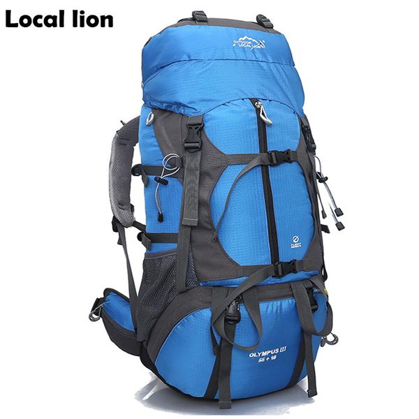 65l outdoor backpack mountaineering rucksack holder carrying shoulder bag hiking camping packsack with rain cover
65l outdoor backpack mountaineering rucksack holder carrying shoulder bag hiking camping packsack with rain cover