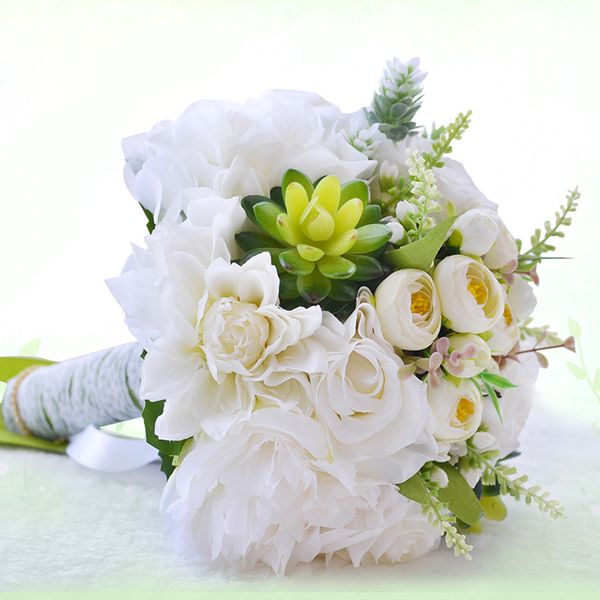 new elegant ivory wedding bouquet new arrival bouquet wedding flowers bridal bouquets wedding accessories in stock