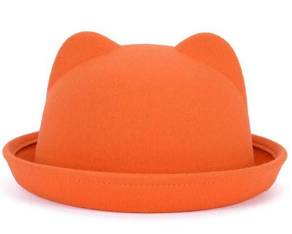 2016 arrivals women lovely cat ears caps fashion soft wool billycock vintage hats for young girls, Blue;gray
2016 arrivals women lovely cat ears caps fashion soft wool billycock vintage hats for young girls, Blue;gray
