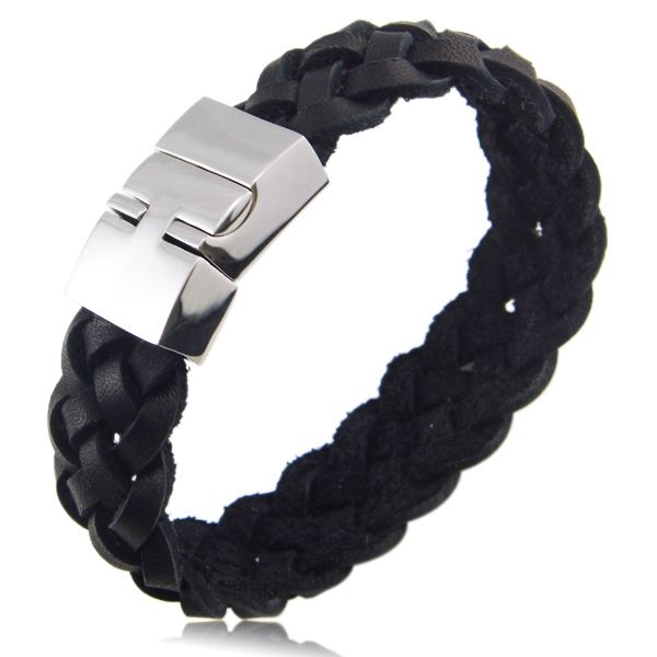 High Quality Titanium Steel Multilayer Braided Leather Bracelets Men Bangle Men Jewelry Genuine Leather Bracelet For Men
High Quality Titanium Steel Multilayer Braided Leather Bracelets Men Bangle Men Jewelry Genuine Leather Bracelet For Men