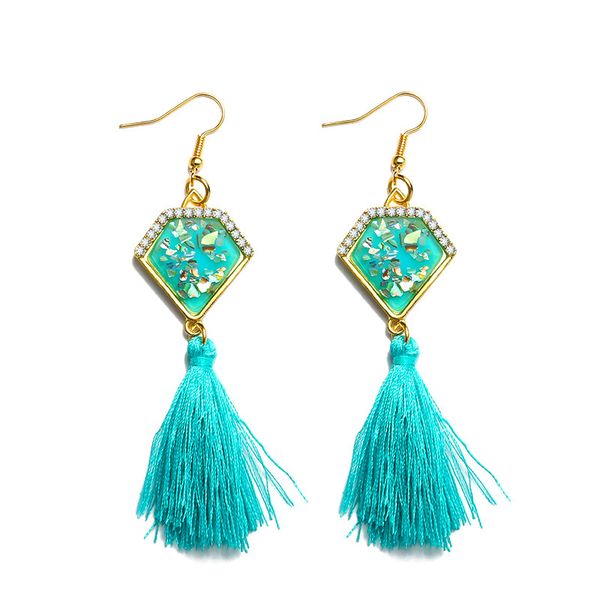 2017 new trendy fringed statement earring shell multicolored fashion tassel drop dangle earrings ethnic metal women jewelry, Silver
2017 new trendy fringed statement earring shell multicolored fashion tassel drop dangle earrings ethnic metal women jewelry, Silver