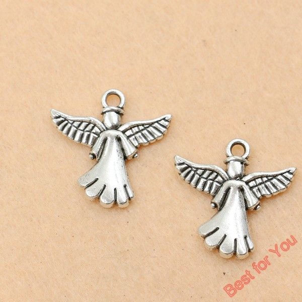 50pcs tibetan silver jewelry angel wings charms pendants jewelry making diy 20x20mm jewelry making, Bronze;silver
50pcs tibetan silver jewelry angel wings charms pendants jewelry making diy 20x20mm jewelry making, Bronze;silver