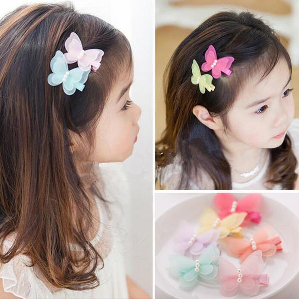 New Fashion Cute Simulated Yarn Butterfly Baby Pearl Hairpins Hair Clips Kids Girls Children Barrettes Hair Accessories
New Fashion Cute Simulated Yarn Butterfly Baby Pearl Hairpins Hair Clips Kids Girls Children Barrettes Hair Accessories