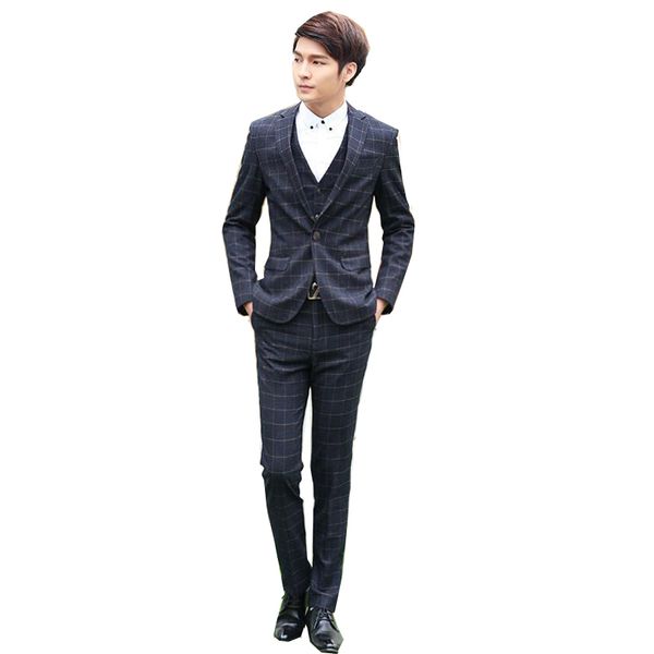 wholesale-2016 coat+pant+vest designs 3 pieces men wedding suit groom set single breasted blazer men business suits tuxedo male, White;black
wholesale-2016 coat+pant+vest designs 3 pieces men wedding suit groom set single breasted blazer men business suits tuxedo male, White;black