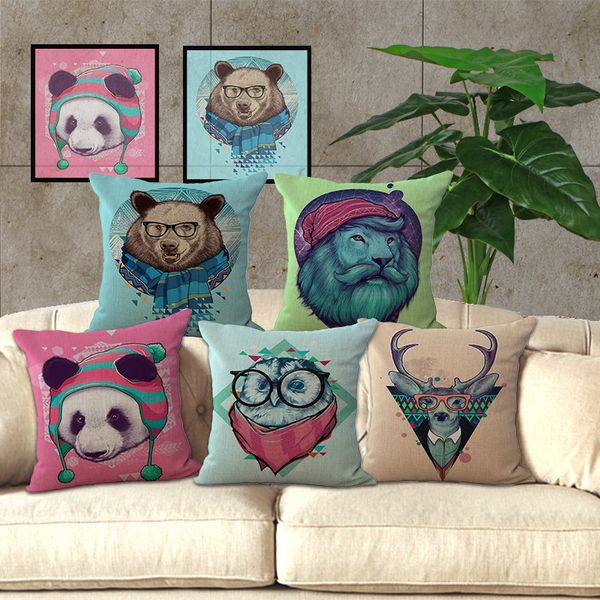 Cute Animal Pillow Case Panda Deer Lion King Pillow Cover Cushion cover Pillowcase Cover Square linen cotton sofa pillowslip 240517
Cute Animal Pillow Case Panda Deer Lion King Pillow Cover Cushion cover Pillowcase Cover Square linen cotton sofa pillowslip 240517