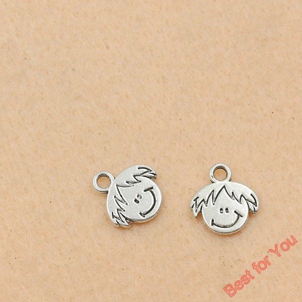 100pcs tibetan silver plated fashion boy face charms pendants for jewelry making diy craft handmade 12x12mm jewelry making, Bronze;silver
100pcs tibetan silver plated fashion boy face charms pendants for jewelry making diy craft handmade 12x12mm jewelry making, Bronze;silver