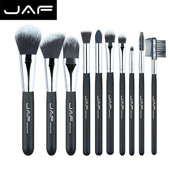 10pcs/set/lot brand jaf professional foundation eyeshadow makeup brushes set kits soft powder cosmetic make up brush tools #88358
10pcs/set/lot brand jaf professional foundation eyeshadow makeup brushes set kits soft powder cosmetic make up brush tools #88358