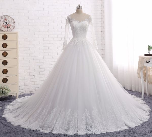 2019 новые скромные кружевные аппликации из бисера свадебные платья robe de mariee a line scoop с длинным рукавом тюль свадебное платье vest, White
2019 новые скромные кружевные аппликации из бисера свадебные платья robe de mariee a line scoop с длинным рукавом тюль свадебное платье vest, White