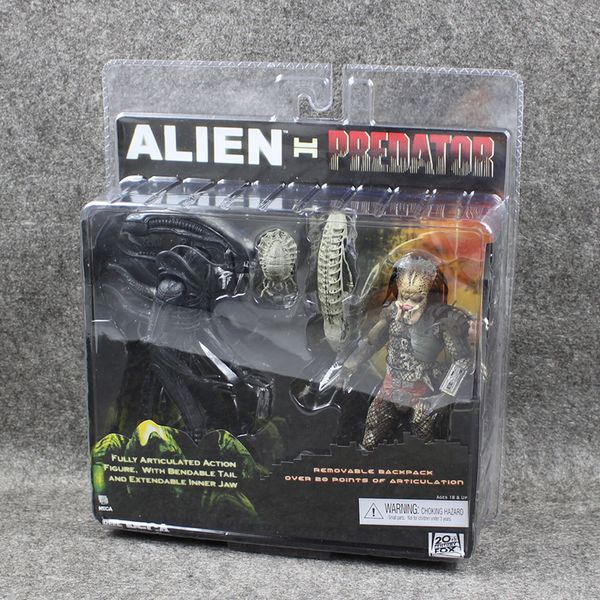 neca чужеродных vs predator tru эксклюзивный 2-pack пвх фигурку лучший рождественский подарок игрушки свободная перевозка груза