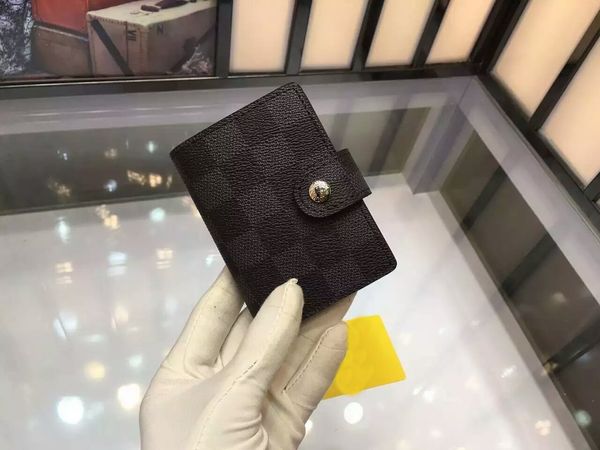 Famous Brand French Wallet Women Real Leather Short Hasp Clutch Curieuse wallet CX#208 Damier purse card holder 60722 with Box bags
Famous Brand French Wallet Women Real Leather Short Hasp Clutch Curieuse wallet CX#208 Damier purse card holder 60722 with Box bags