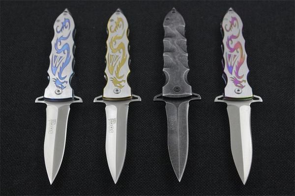 SOG Dragon Handle Design Knife 420 57HRC Blade Folding EDC Pocket Knife Outdoor Survival Tactical Knives Xmas Gift For Men F549L
SOG Dragon Handle Design Knife 420 57HRC Blade Folding EDC Pocket Knife Outdoor Survival Tactical Knives Xmas Gift For Men F549L