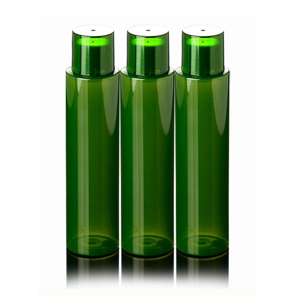 120ml Refillable PET Latex Essence Bottle Eco Friendly Green Empty Cosmetic Water Bottle Makeup Vials 20pcs/lot FZ002