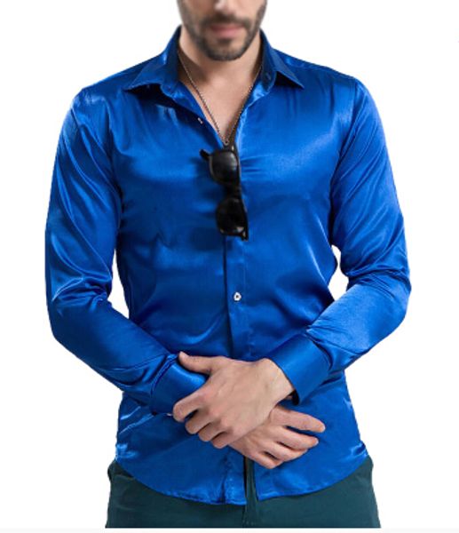 wholesale-new arrival custom made any colors elastic silk like satin men wedding shirt groom shirts wear bridegroom slik for n7t1, White;black
wholesale-new arrival custom made any colors elastic silk like satin men wedding shirt groom shirts wear bridegroom slik for n7t1, White;black