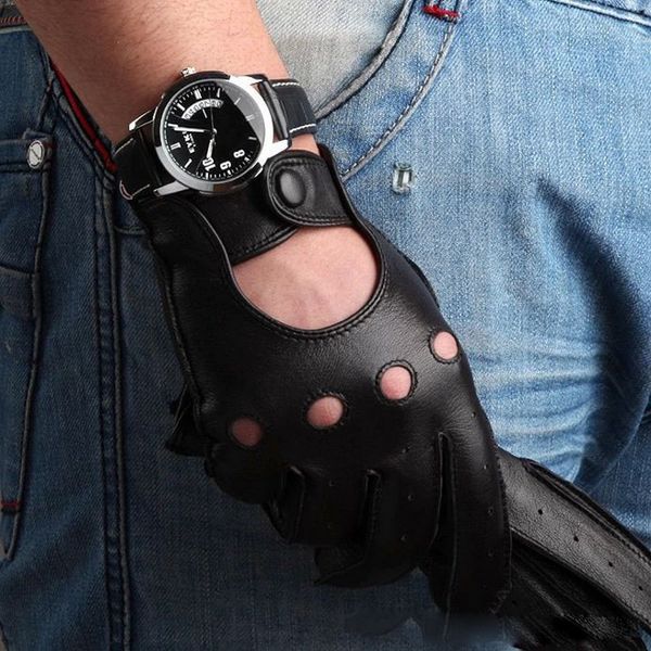 wholesale- men sheepskin glove breathable wrist 2017 real genuine leather black solid fashion driving gloves m018w, Blue;gray
wholesale- men sheepskin glove breathable wrist 2017 real genuine leather black solid fashion driving gloves m018w, Blue;gray