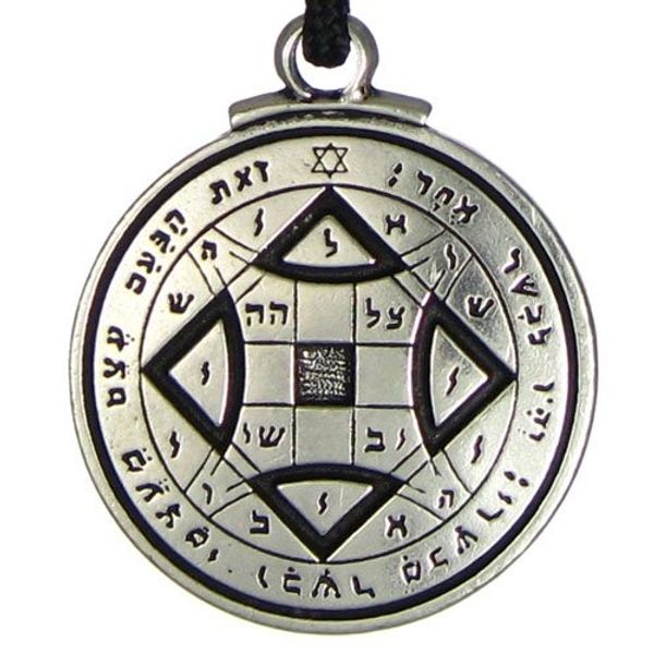punk Solomon Talisman To Obtain Love Key of Solomon Pentacle Seal Pendant Necklace Hermetic Enochian Kabbalah Pagan Wiccan hot sale
punk Solomon Talisman To Obtain Love Key of Solomon Pentacle Seal Pendant Necklace Hermetic Enochian Kabbalah Pagan Wiccan hot sale
