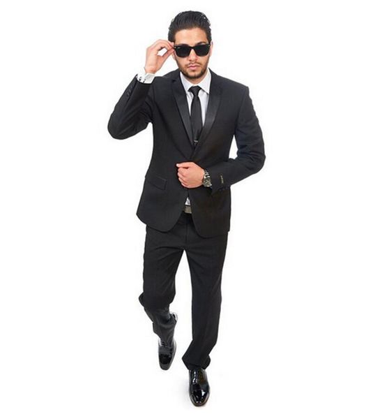 custom made black color men slim fits suits groom tuxedos wedding formal business suits jacket+pants two-piece, White;black
custom made black color men slim fits suits groom tuxedos wedding formal business suits jacket+pants two-piece, White;black