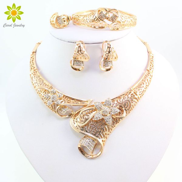 selling dubai crystal rhinestone flower necklace sets 18k gold plated wedding bridal african costume jewelry sets, Slivery;golden
selling dubai crystal rhinestone flower necklace sets 18k gold plated wedding bridal african costume jewelry sets, Slivery;golden