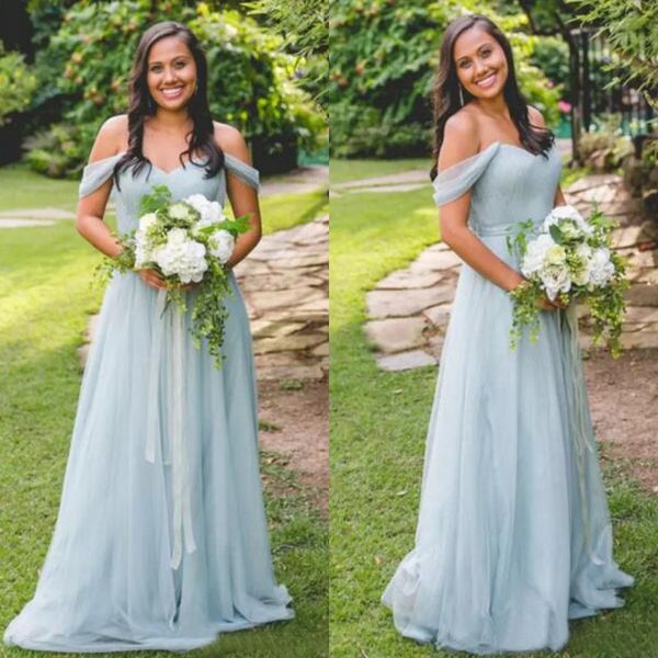 new arrival 2017 country off the shoulder tulle bridesmaid dresses long ruched long maid of honor gowns custom made china en82310, White;pink
new arrival 2017 country off the shoulder tulle bridesmaid dresses long ruched long maid of honor gowns custom made china en82310, White;pink