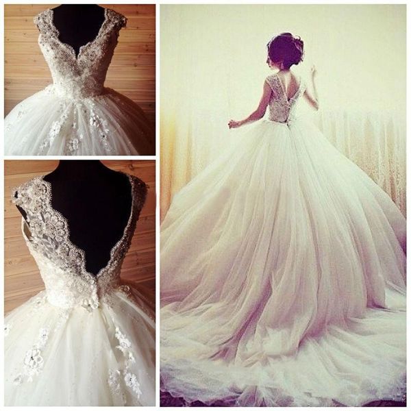 v neck lace beaded ball gown 3d-floral appliques tulle vintage sweep wedding dresses arabic wedding dress plus size modest berta gothic, White
v neck lace beaded ball gown 3d-floral appliques tulle vintage sweep wedding dresses arabic wedding dress plus size modest berta gothic, White