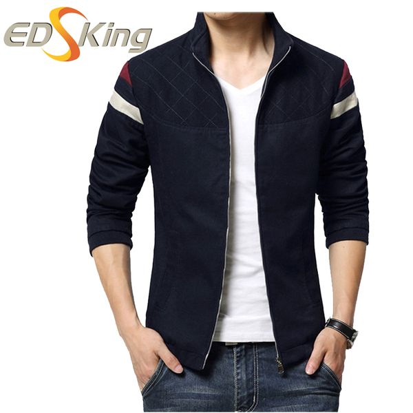 wholesale- new 2016 men autumn jacket fashion korean slim fit abrigos y chaquetas mens designer clothes cotton jaqueta masculina 4 colors, Black;brown
wholesale- new 2016 men autumn jacket fashion korean slim fit abrigos y chaquetas mens designer clothes cotton jaqueta masculina 4 colors, Black;brown
